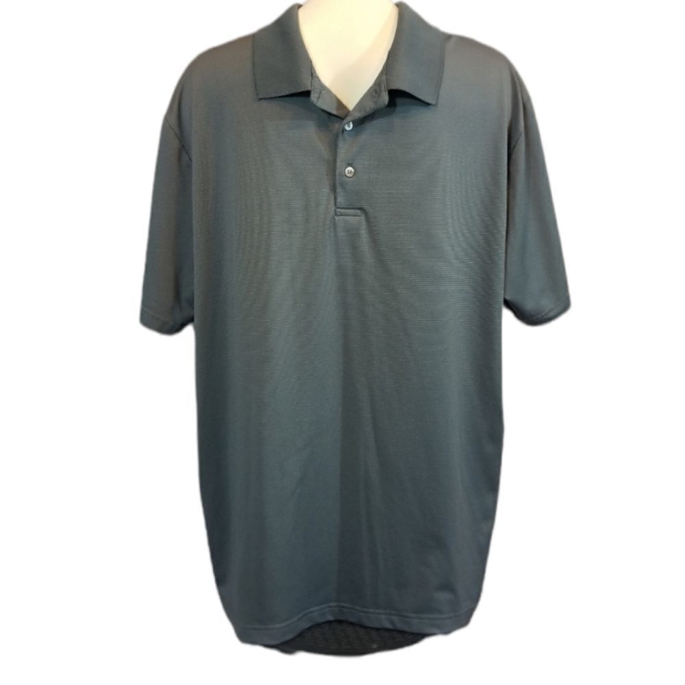 PGA Tour Grey Motionflux 360 Polo Size Large